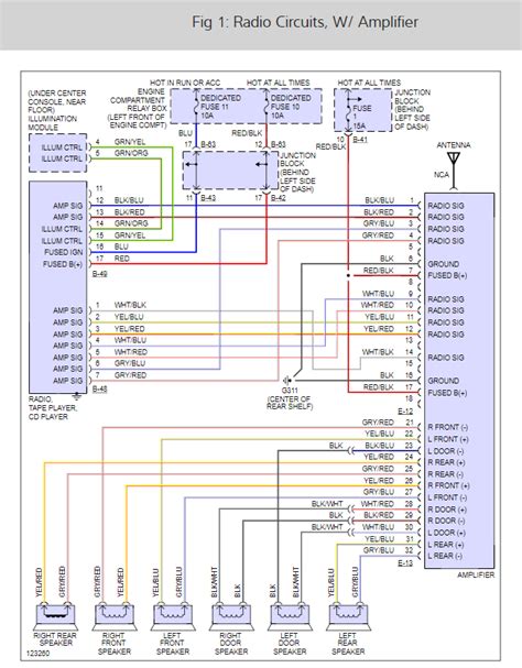 1997 acura tl radio wiring diagram 